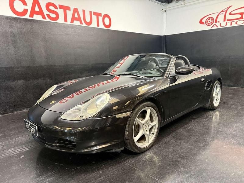 Gebraucht Porsche Boxster 228 PS (167 kW) 2003 Schwarz Cabrio