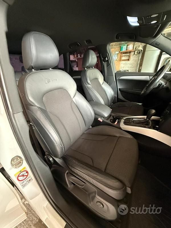 Usata Audi Q5 S-Line 170 CV (125 kW) 2009 Bianco SUV