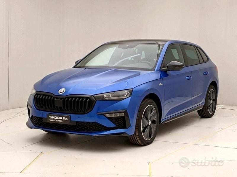 Usata Skoda Scala Monte Carlo 116 CV (85 kW) 2024 Blu Utilitaria