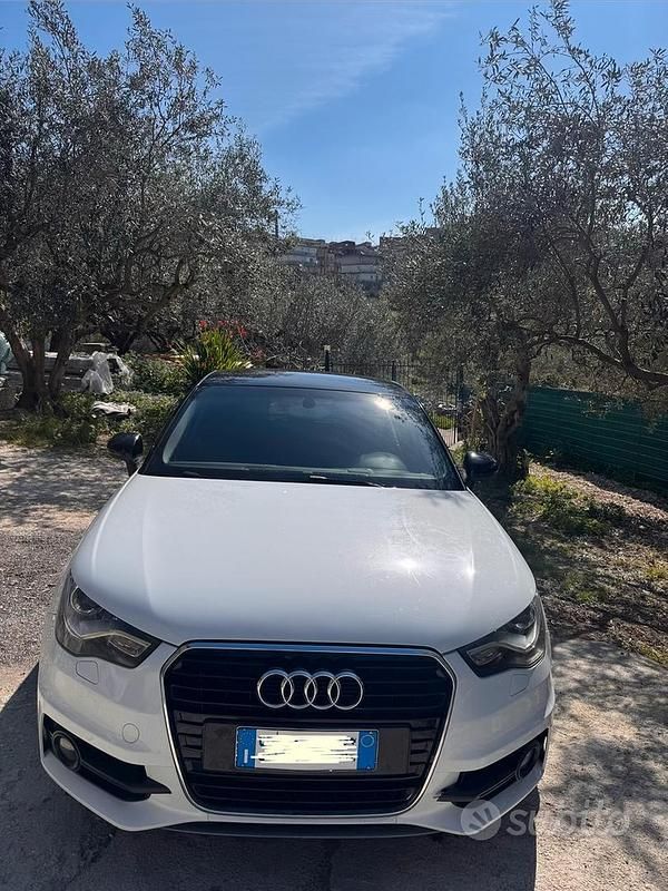 Usata Audi A1 Ambition 105 CV (77 kW) 2015 Bianco Utilitaria