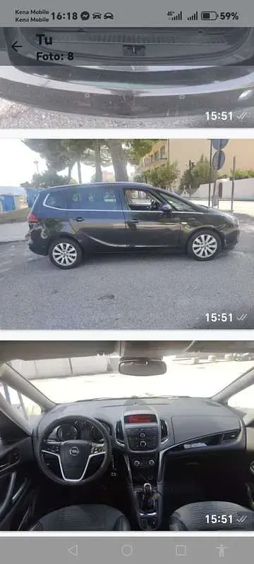Usata Opel Zafira Tourer Cosmo 150 CV (110 kW) 2015 Monovolume