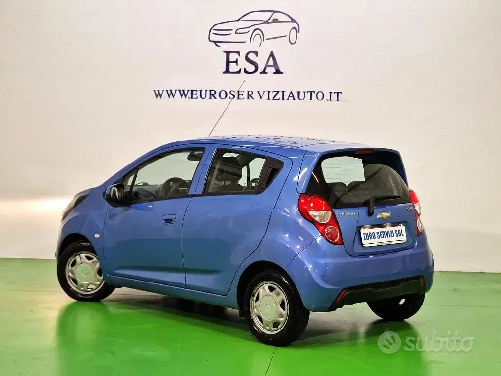 Usata Chevrolet Spark LS 68 CV (50 kW) 2014 Blu/azzurro Utilitaria