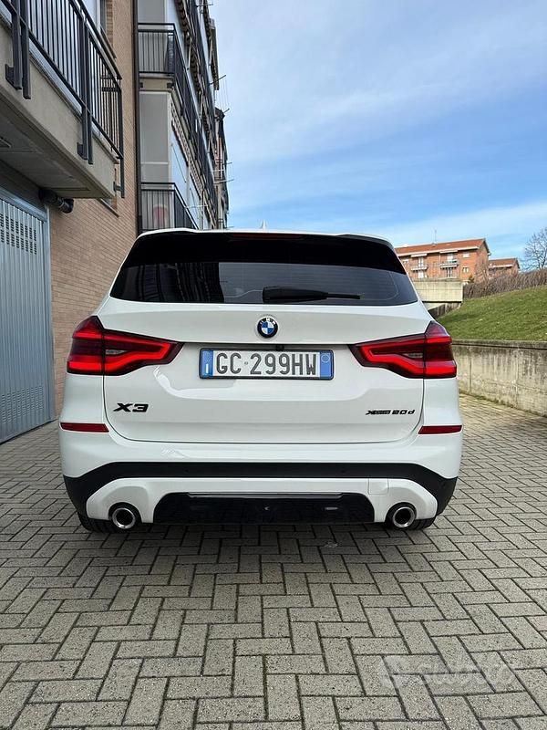Usata BMW X3 Efficient Dynamics 190 CV (139 kW) 2020 Bianco SUV