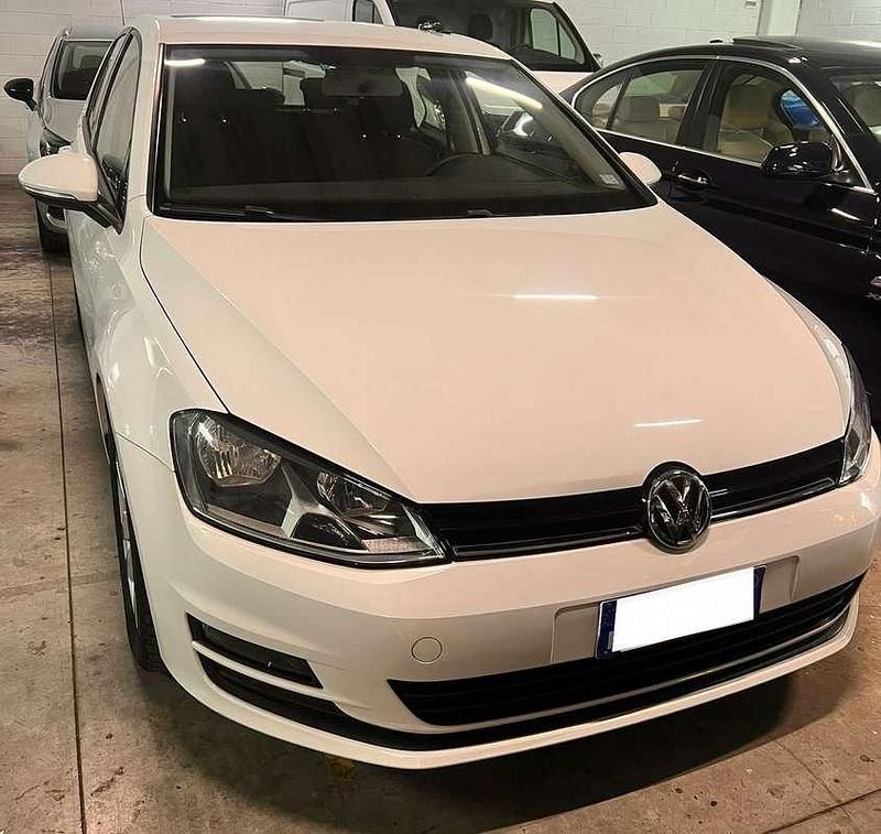 Usata VW Golf VII Trendline 105 CV (77 kW) 2013 Bianco Berlina