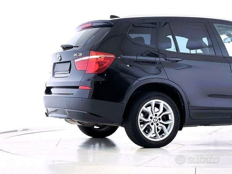 Usata BMW X3 Efficient Dynamics 184 CV (135 kW) 2012 Nero SUV