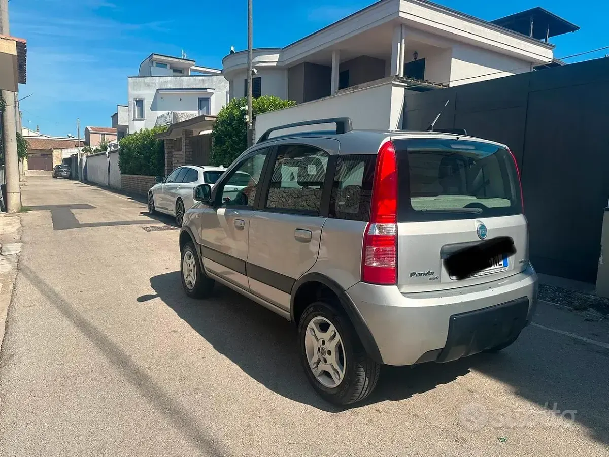 Usata Fiat Panda 4x4 69 CV (50 kW) 2007 Grigio Utilitaria