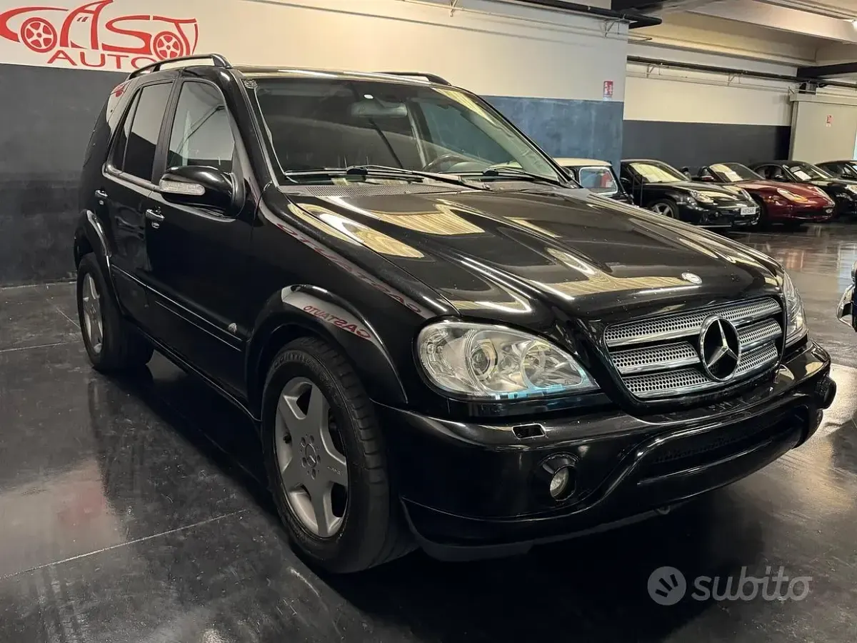 Usata Mercedes ML55 AMG AMG 347 CV (255 kW) 2001 Nero SUV