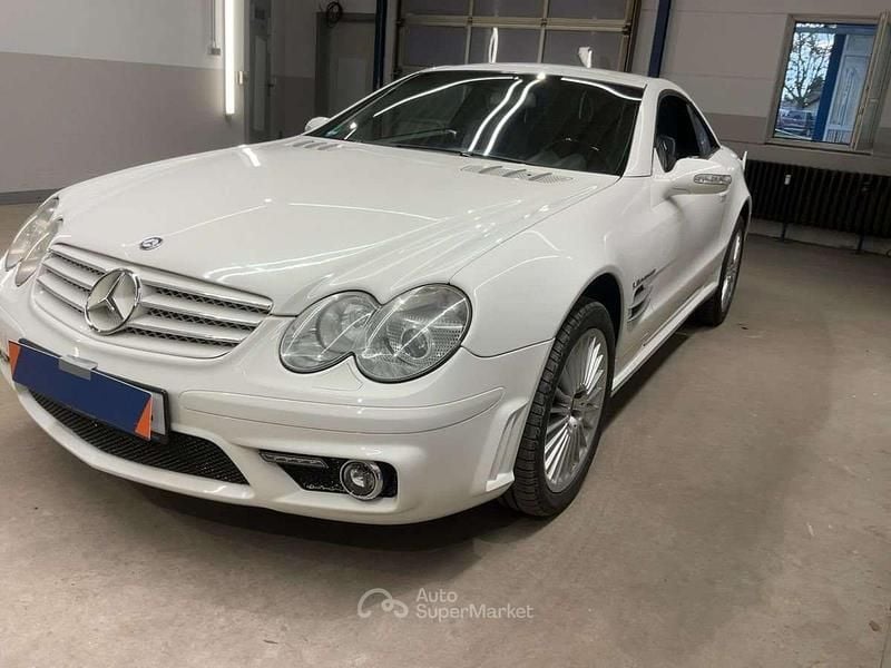 Bianco Usata 2003 Mercedes SL500 AMG Cabrio | 29.990 € (Buon prezzo) - Immagine 1/4