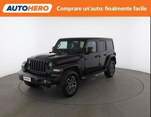 Usata Jeep Wrangler Unlimited 80th Anniversary 271 CV (199 kW) 2021 Nero SUV
