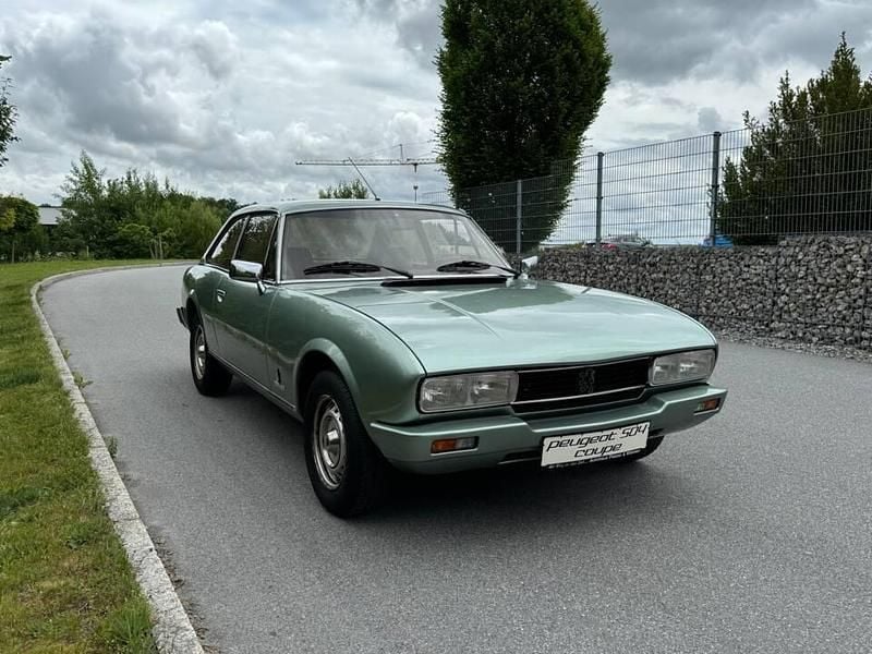 Usata Peugeot 504 106 CV (77 kW) 1983 Verde Coupé
