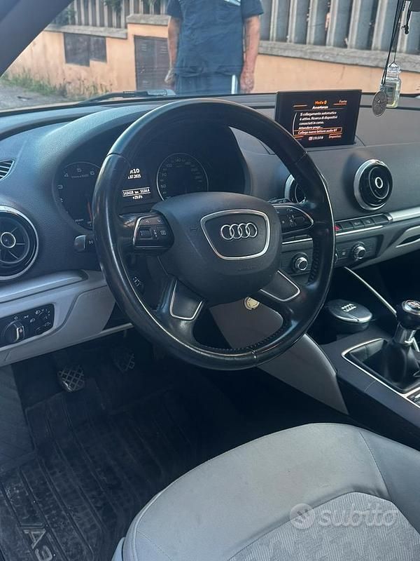 Usata Audi A3 105 CV (77 kW) 2016 Grigio Berlina