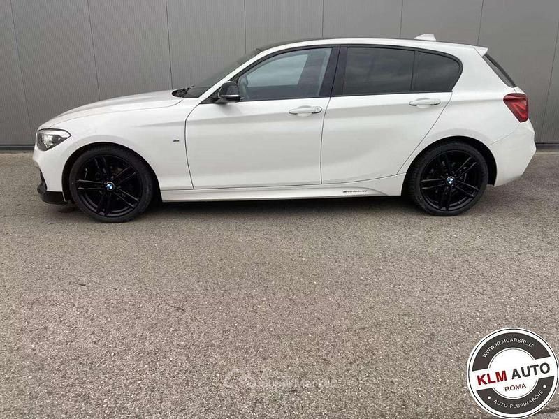 Usata BMW 118 M Sport 136 CV (100 kW) 2019 Bianco Utilitaria
