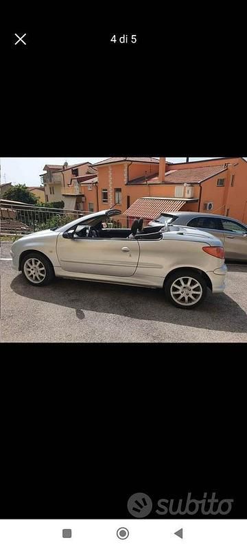 Usata Peugeot 206 CC 109 CV (80 kW) 2006 Cabrio