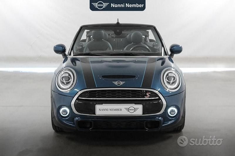 Usata Mini Cooper S Cabriolet 192 CV (141 kW) 2020 Blu/azzurro Cabrio