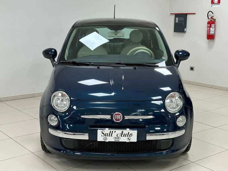 Usata Fiat 500 Lounge 95 CV (69 kW) 2015 Blu Berlina