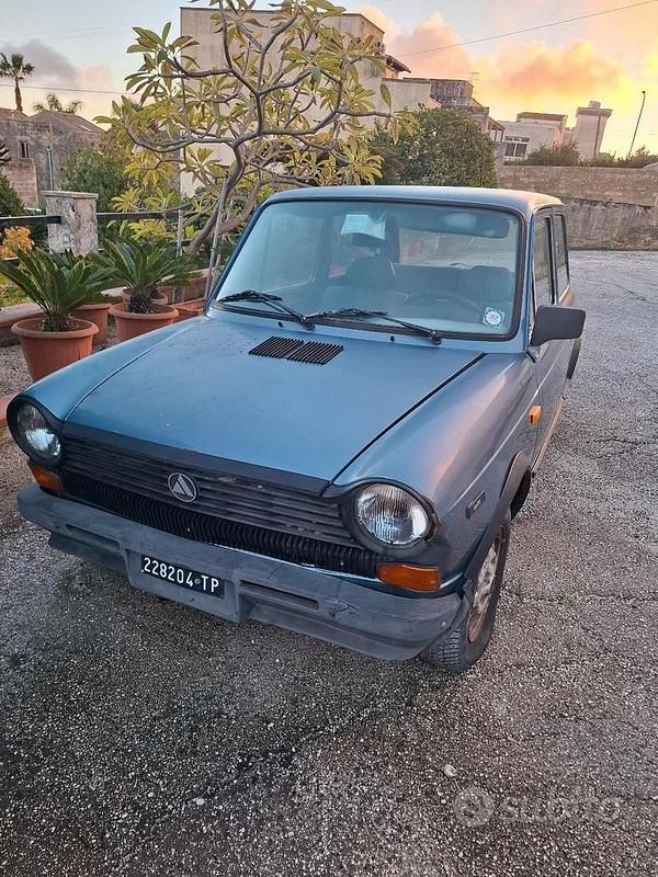 Usata Autobianchi A112 1982 Blu Utilitaria