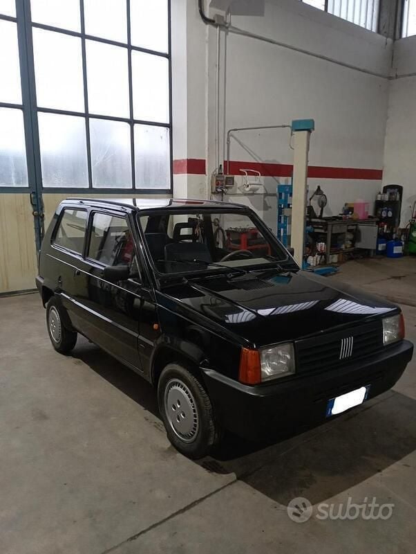Usata Fiat Panda 54 CV (39 kW) 2000 Nero Utilitaria