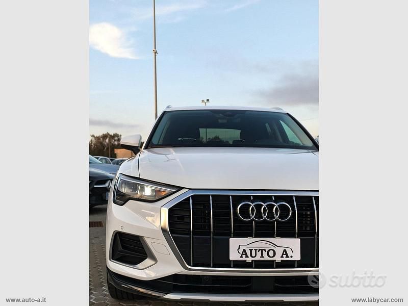 Usata Audi Q3 Advanced 150 CV (110 kW) 2022 Bianco SUV