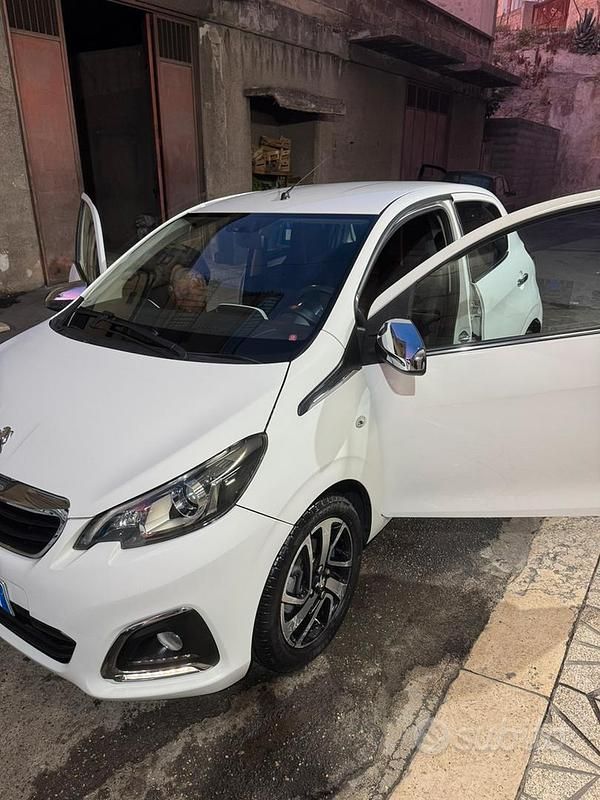 Usata Peugeot 108 82 CV (60 kW) 2015 Bianco Utilitaria