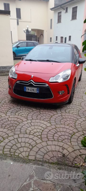 Usata DS Automobiles DS3 95 CV (69 kW) 2012 Rosso Coupé