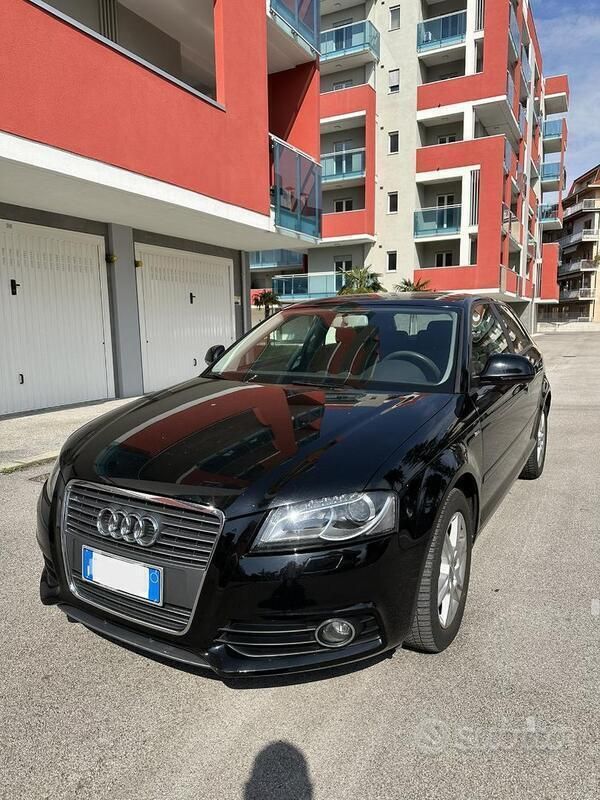 Usata Audi A3 S-Line 90 CV (66 kW) 2010 Nero Berlina