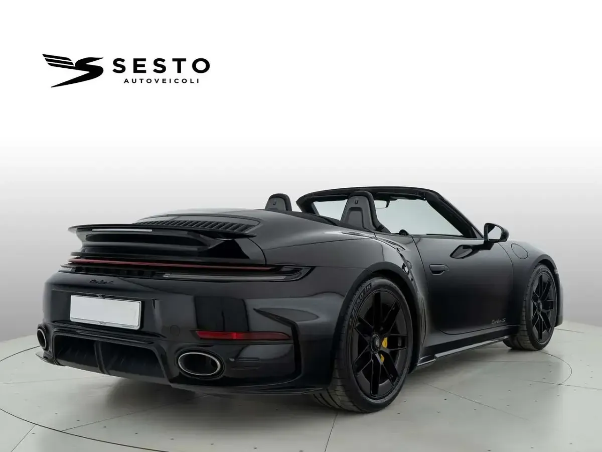 Nuova Porsche 992 640 CV (470 kW) 2026 Nero Cabrio