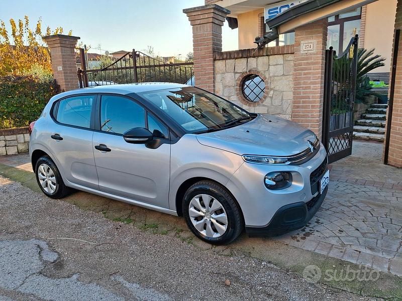 Usata Citroën C3 102 CV (75 kW) 2018 Grigio Utilitaria