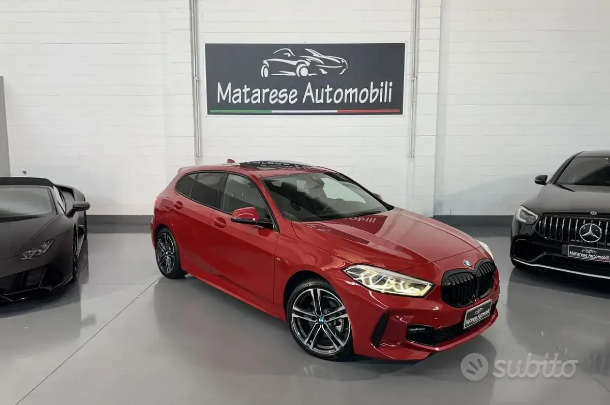 Usata BMW 118 M Sport 150 CV (110 kW) 2022 Rosso Utilitaria