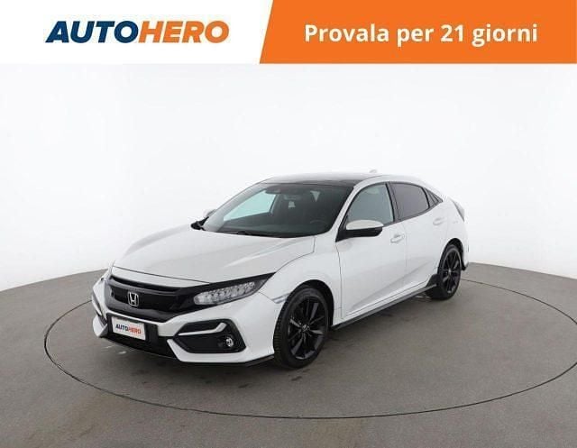 Bianco Usata 2021 Honda Civic Sport Plus Tre volumi | 26.999 € (Buon prezzo) - Immagine 1/2