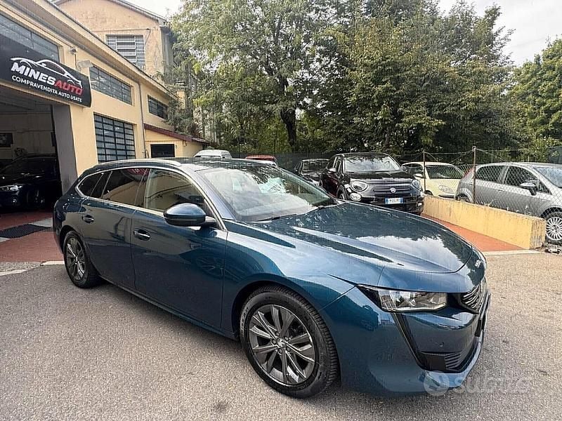 Usata Peugeot 508 131 CV (96 kW) 2020 Verde Berlina