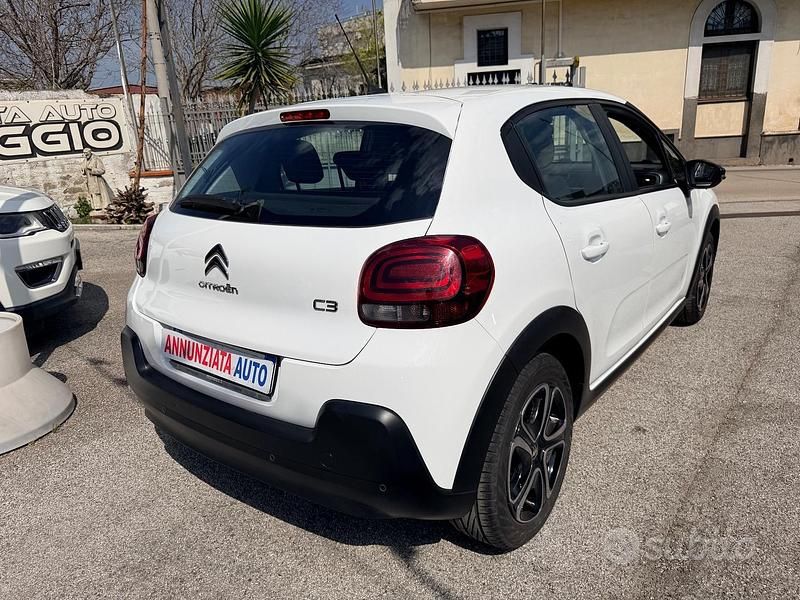 Usata Citroën C3 PureTech 68 CV (50 kW) 2018 Bianco Utilitaria