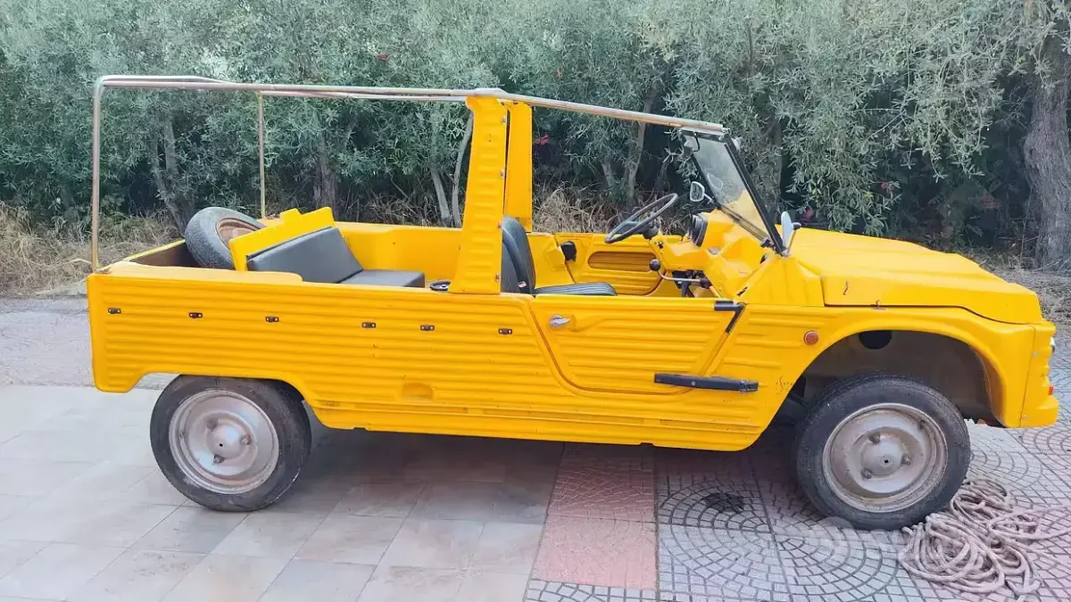 Usata Citroën Méhari 1985 Giallo Cabrio