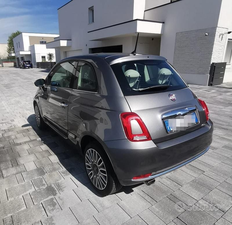 Usata Fiat 500 Lounge 69 CV (50 kW) 2016 Grigio Berlina