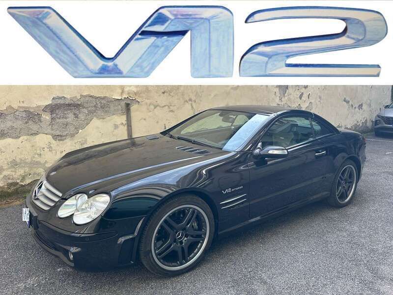 Nero Usata 2006 Mercedes SL65 AMG AMG Cabrio | 91.000 € - Immagine 1/4