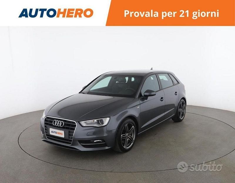 Usata Audi A3 Ambition 150 CV (110 kW) 2015 Grigio Berlina