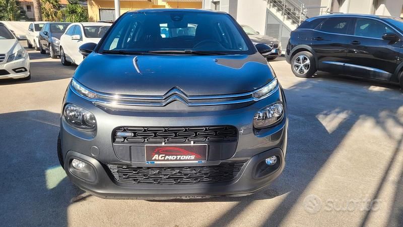 Usata Citroën C3 Shine 82 CV (60 kW) 2017 Grigio Berlina