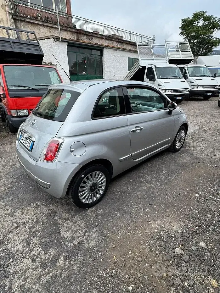 Usata Fiat 500 75 CV (55 kW) 2009 Grigio Cabrio