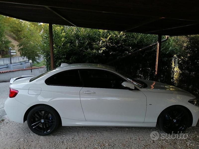 Usata BMW 218 M Sport 2018 Bianco Coupé