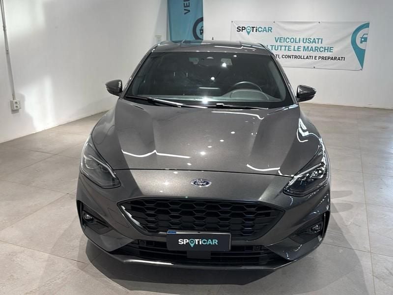 Usata Ford Focus ST-Line 120 CV (88 kW) 2021 Grigio Utilitaria