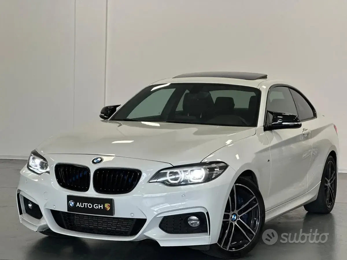 Usata BMW 220 M Sport 190 CV (139 kW) 2018 Bianco Coupé