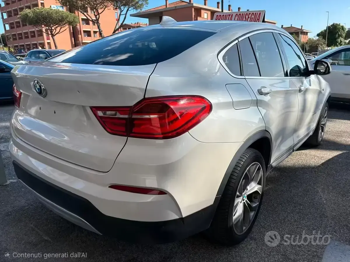 Usata BMW X4 190 CV (139 kW) 2016 Bianco SUV