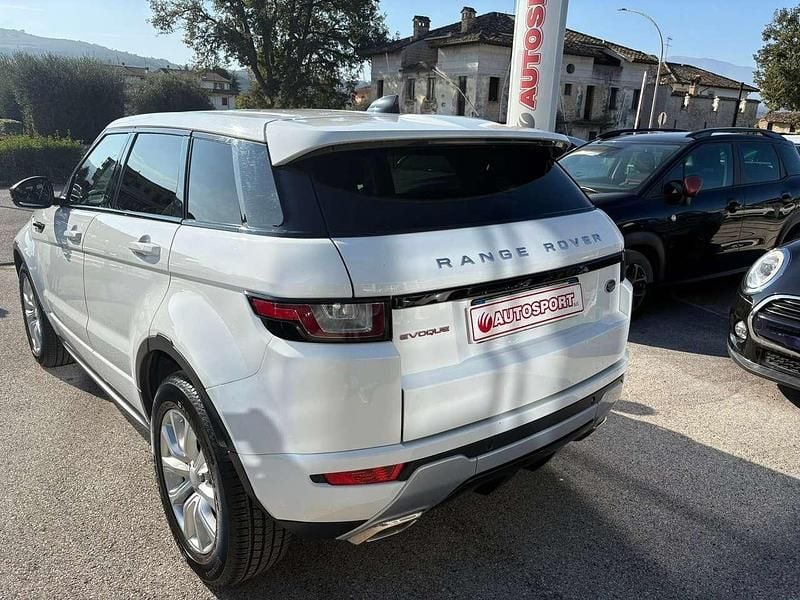Usata Land Rover Range Rover evoque SE Dynamic 150 CV (110 kW) 2017 Bianco SUV