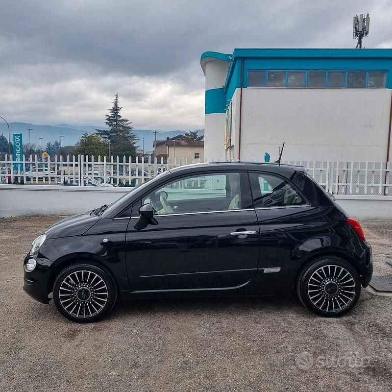 Usata Fiat 500 Lounge 69 CV (50 kW) 2017 Nero Berlina
