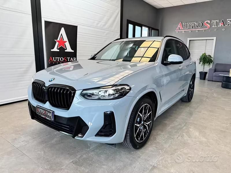 Usata BMW X3 M Sport 190 CV (139 kW) 2022 Grigio SUV
