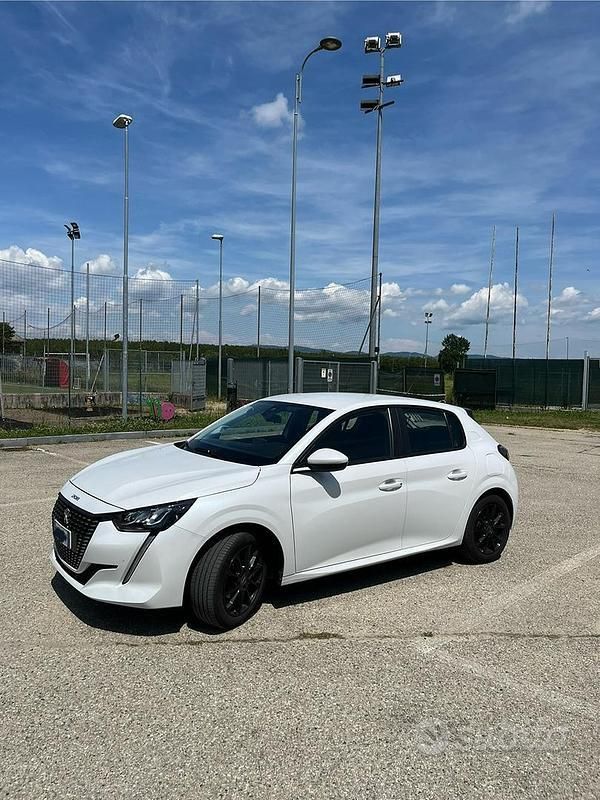 Usata Peugeot 208 75 CV (55 kW) 2020 Bianco Utilitaria