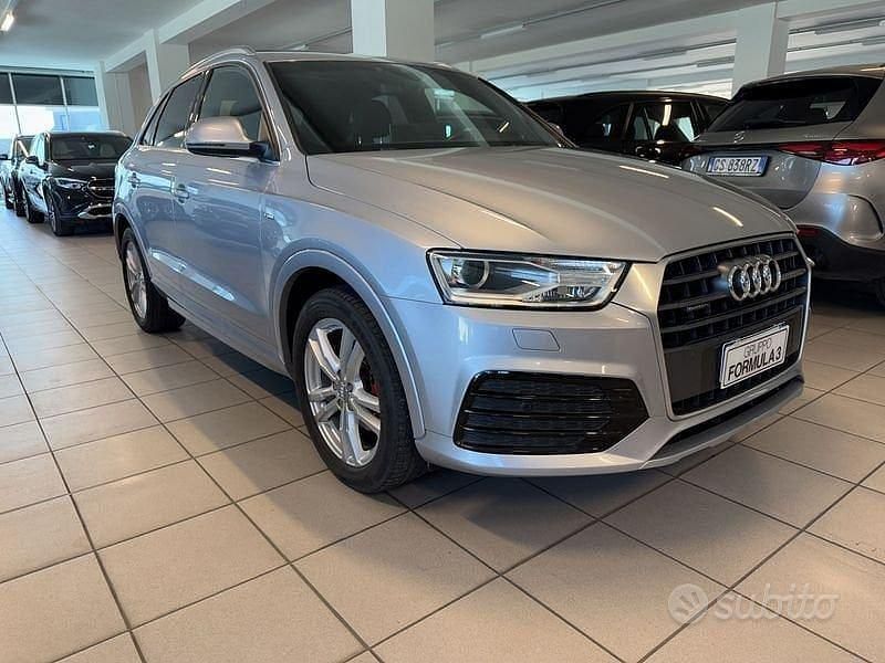 Usata Audi Q3 S-Line 150 CV (110 kW) 2018 Grigio SUV