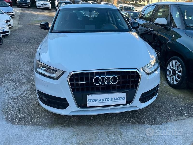 Usata Audi Q3 Advanced Plus 140 CV (102 kW) 2013 Bianco SUV
