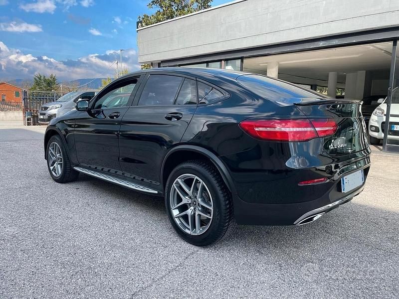 Usata Mercedes GLC220 Premium 170 CV (125 kW) 2017 Nero Coupé
