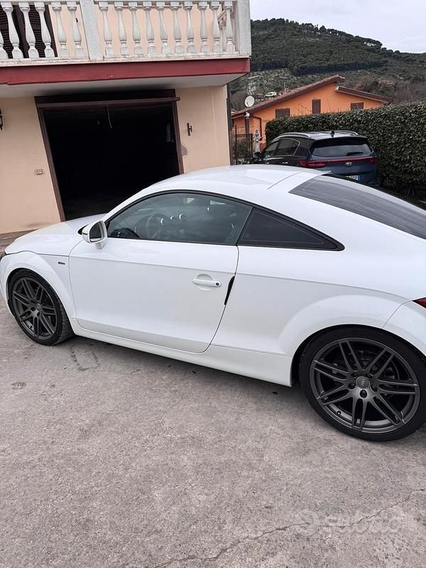 Usata Audi TTS S-Line 2009 Bianco Coupé