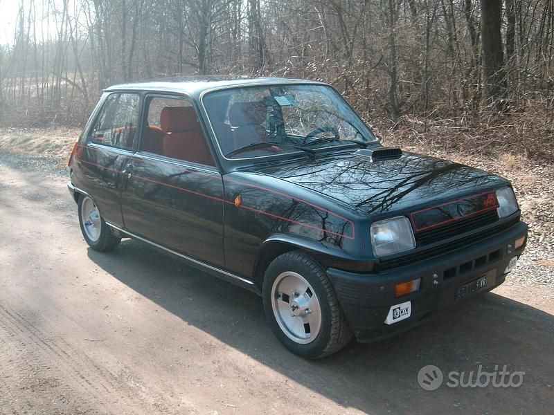 Usata Renault R5 93 CV (68 kW) 1980 Nero Utilitaria